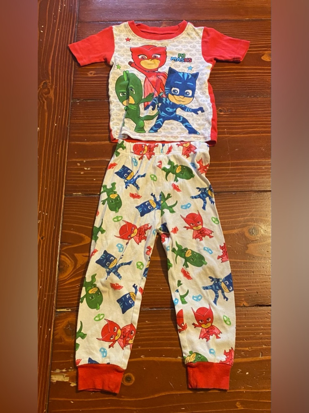 PJ Masks Short Sleeve Pajama set - Picture 2 of 5